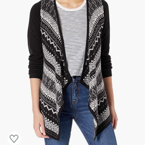 NWT ADVENTURA Striped Knit Cardigan - Picture 3 of 8